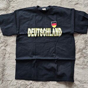 Fan T shirt DEUTSCHLAND Get ready for the world cup of soccer, unisex